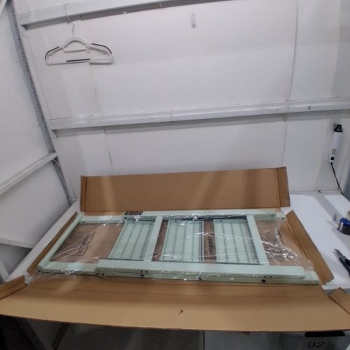 HILLHUTAPEX ALUMINIUM FOLDABLE 3-STEP LADDER - PALE GREEN image 2