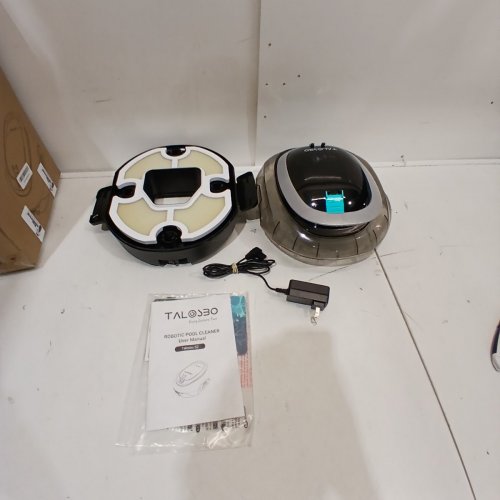 TALOSBO CORDLESS POOL ROBOT, DOUBLE FILTRATION WIRELESS POOL VACUUM CLEANER - DARK GRAY (MODEL: S2) image 3