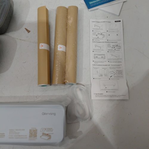 4PC GLORYANG INLESS PORTABLE THERMAL PRINTER - FOR PAPER 8.5'' X 11'' - GREEN (MODEL : PD-A4) image 3