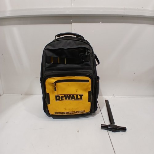 DEWALT ROLLING TOOL BACKPACK WITH 46 POCKET -BLACK/YELLOW- (MODEL: DWST60101-1) image 2