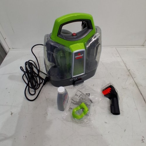 BISSELL LITTLE GREEN PORTABLE DEEP CLEANING VACUUM - 37OZ TANK MAX - GREEN/GREY (MODEL : 2513B) image 3