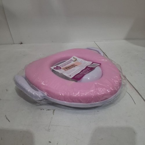 PARENT'S CHOICE SOFT POTTY SEAT WITH EASY-GRIP HANDLES - PINK (STYLE: 2608A) image 4