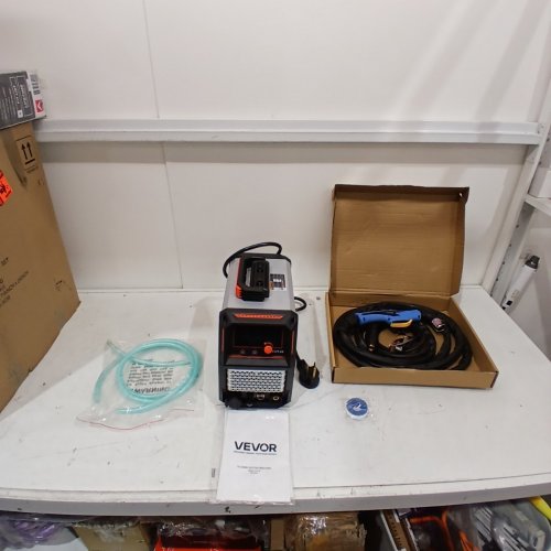 PLASMA CUTTER 65 AMP NON HIGH FREQUENCY NON-TOUCH PILOT ARC DIGITAL PLASMA CUTTER, DC INVERTER 110/220 V DUAL VOLTAGE BLOWBACK PLASMA CUTTING MACHINE (MODEL: CUT-65) image 3