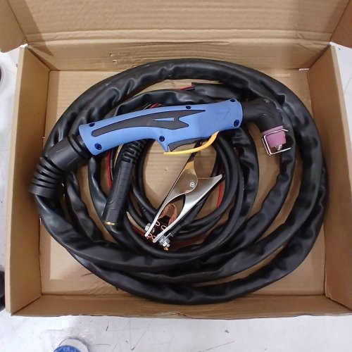 PLASMA CUTTER 65 AMP NON HIGH FREQUENCY NON-TOUCH PILOT ARC DIGITAL PLASMA CUTTER, DC INVERTER 110/220 V DUAL VOLTAGE BLOWBACK PLASMA CUTTING MACHINE (MODEL: CUT-65) image 4