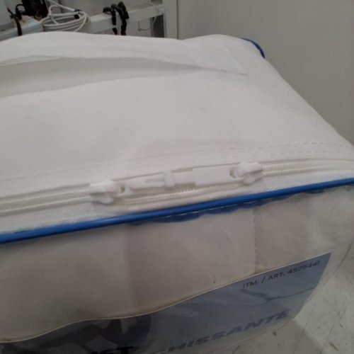 BELOW ZERO COOLING DUVET, SOFT TOUCH & COOL SENSATION - 90" X 98" - QUEEN - WHITE (MODEL: 4526441) image 3