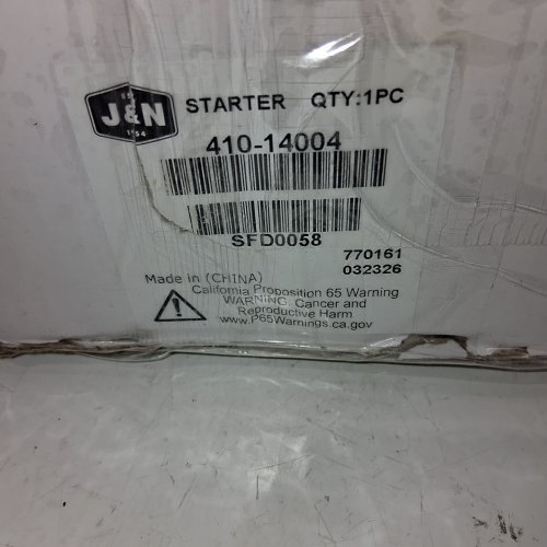 L J&N STARTER - COMPATIBLE WITH SELECT BRONCO MODELS - (MODEL: 410-14004) image 2