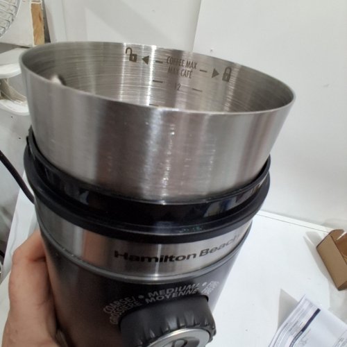 HAMILTON BEACH CUSTOM GRIND COFFEE GRINDER (MODEL: 80393C) image 4