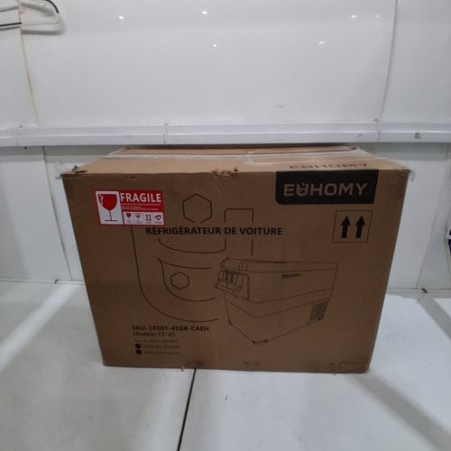 EUHOMY ELECTRIC COOLER CAR REFRIGERATOR WITH BLUETOOTH APP CONTROL - 12V/24V DC - 47QT - BLACK/GREY - (MODEL: CF-45)) image 7