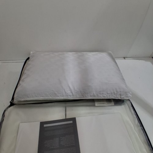 MALOUF Z ZONED ACTIVEDOUGH MID LOFT PILLOW INFUSED WITH TEMPERATURE REGULATING GEL - QUEEN - WHITE (MODEL: ZZQQMPADZG) image 2