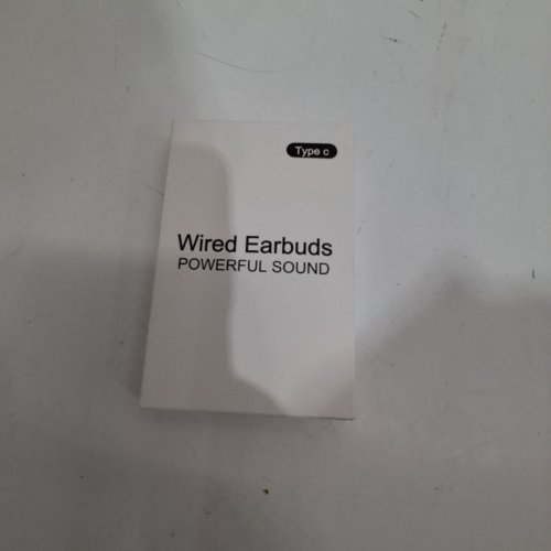 2PK USB-C TYPE WIRED HEADPHONES - WHITE - (MODEL: SY-1) image 3
