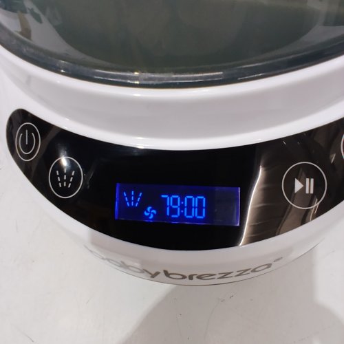 BABY BREZZA BOTTLE WASHER PRO ALL-IN-ONE STERILIZER & DRYER - HOLDS 4 BOTTLES - GREY/WHITE (MODEL: BRZ0103) image 4