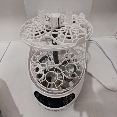 BABY BREZZA BOTTLE WASHER PRO ALL-IN-ONE STERILIZER & DRYER - HOLDS 4 BOTTLES - GREY/WHITE (MODEL: BRZ0103) image 10