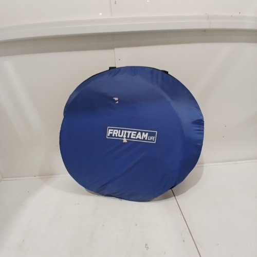 FRUITEAM POP UP PORTABLE PRIVACY CHANGING /SHOWER TENT - 47" X 47" X 76" - BLUE/YELLOW image 3
