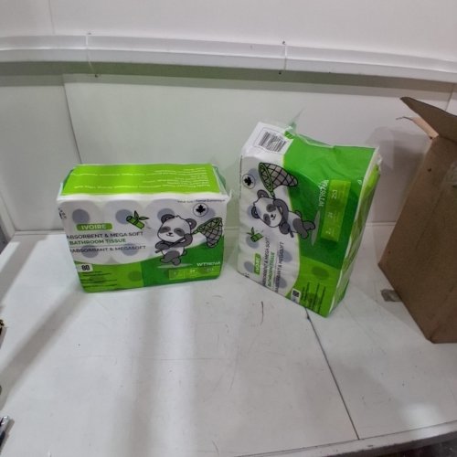 48PK IVOIRE ABSORBENT & MEGA SOFT BATHROOM TISSUE - WHITE image 3