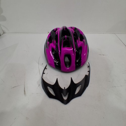 GIRL'S TAMIZEOT BREATHABLE LIGHTWEIGHT ADJUSTABLE ROAD BIKE HELMET - PINK /BLACK image 2