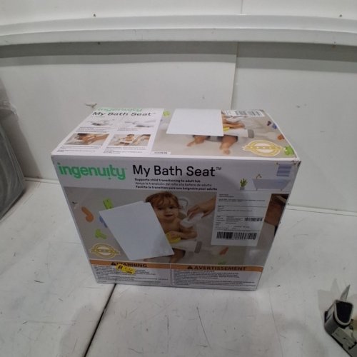 SUMMER BY INGENUITY MY BATH SEAT, SUPPORTS TRANSITION TO ADULT TUB - AGES 5-10M - GREY image 4