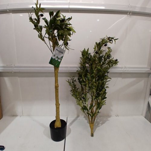 REALEAD ARTIFICIAL OLIVE TREE WITH REALISTIC APPEARANCE - 6FT - GREEN image 2