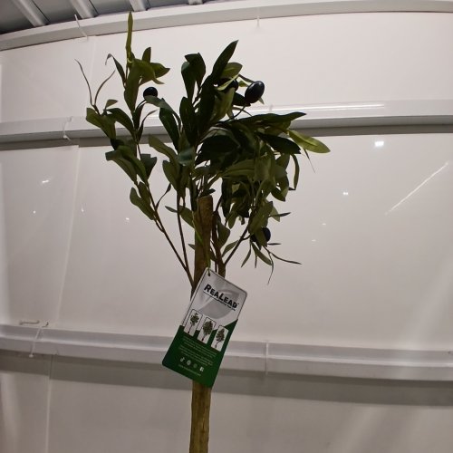 REALEAD ARTIFICIAL OLIVE TREE WITH REALISTIC APPEARANCE - 6FT - GREEN image 4