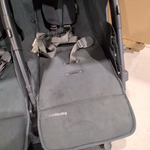 UPPABABY MINU DUO SIDE-BY-SIDE DOUBLE STROLLER LIGHTWEIGHT + COMPACT DESIGN - 100LBS CAP - 26" WIDE - JAKE (MODEL: 0801-MND-NA-JKE) image 6