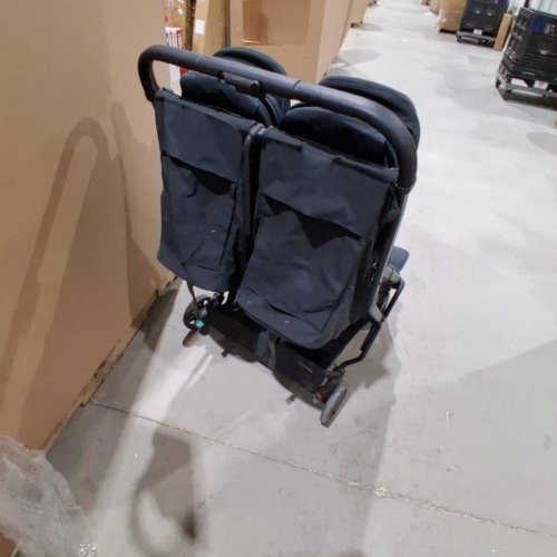 UPPABABY MINU DUO SIDE-BY-SIDE DOUBLE STROLLER LIGHTWEIGHT + COMPACT DESIGN - 100LBS CAP - 26" WIDE - JAKE (MODEL: 0801-MND-NA-JKE) image 11
