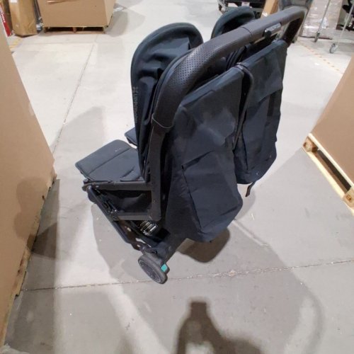 UPPABABY MINU DUO SIDE-BY-SIDE DOUBLE STROLLER LIGHTWEIGHT + COMPACT DESIGN - 100LBS CAP - 26" WIDE - JAKE (MODEL: 0801-MND-NA-JKE) image 12