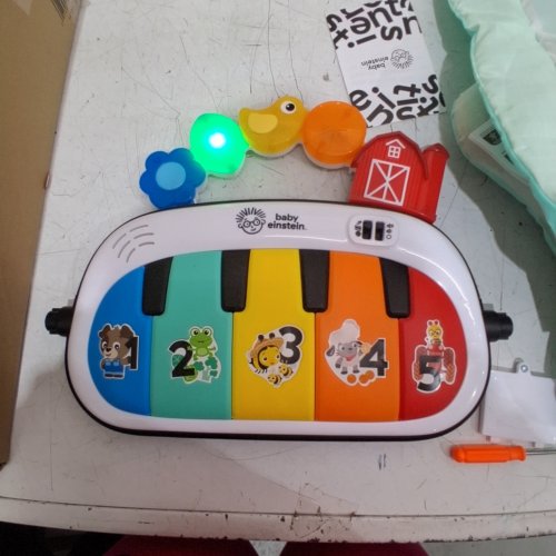 BABY EINSTEIN 4-IN-1 FARM EXPLORERS KICKIN’ TUNES MUSICAL MEADOW MUSIC AND LANGUAGE DISCOVERY GYM image 2