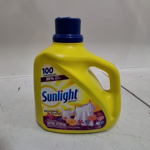 SUNLIGHT MORNING FRESH LAUNDRY DETERGENT - 100 LOADS - 4L image 2