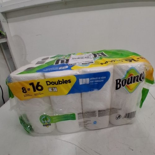 8PK BOUNTY PAPER TOWEL DOUBLE ROLLS - 90 SHEETS PER ROLL image 3