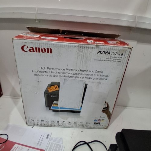 CANON PIXMA TS702A WIRELESS INKJET PRINTER - BLACK (MODEL: K10575) image 6