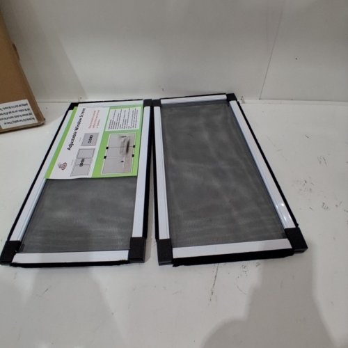 2PK FLYZZZ EXPANDABLE WINDOW SCREENS - 10" X 19" X 36" image 2