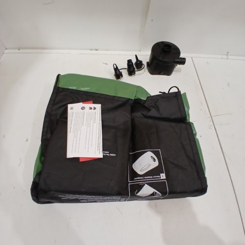 COLEMAN QUICKBED PLUS AIR MATTRESS WITH HANDHELD BATTERY PUMP - TWIN, 75" X 38" X 10" - GREEN (MODEL: 90706) image 3