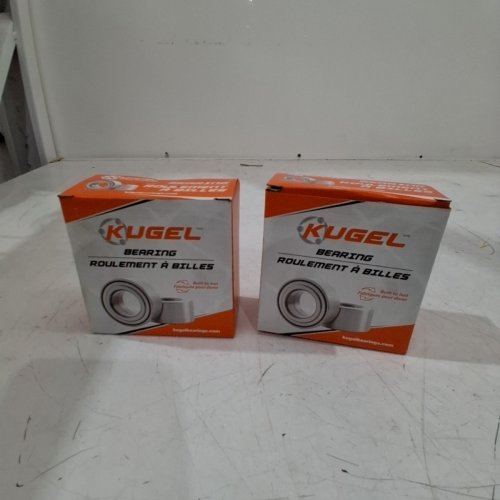 2PK KUGEL FRONT OUTER ROLLING-ELEMENT WHEEL BEARING RACE SET - FOR VAIOUS MAKES/MODELS - MOLYBDENUM/ALLOY STEEL/RUBBER (MODEL: 70-A2) image 3