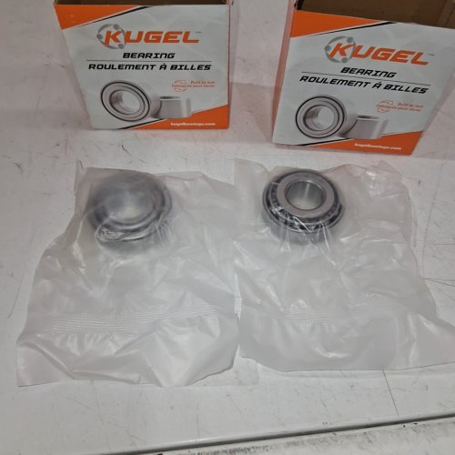 2PK KUGEL FRONT OUTER ROLLING-ELEMENT WHEEL BEARING RACE SET - FOR VAIOUS MAKES/MODELS - MOLYBDENUM/ALLOY STEEL/RUBBER (MODEL: 70-A2) image 4