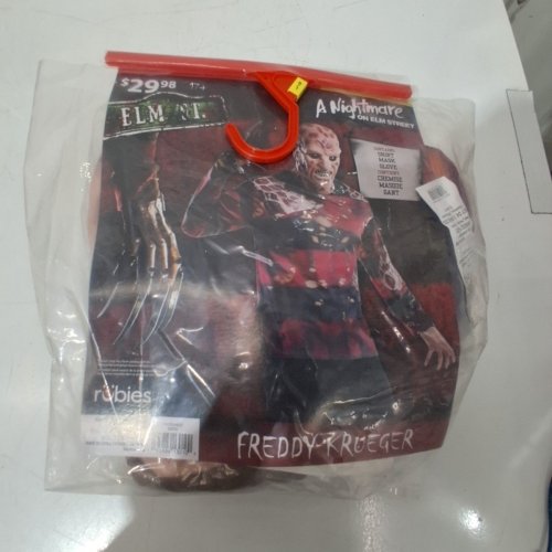 2PC MEN'S RUBIES FREDDY KRUEGER COSTUME - EXTRA LARGE image 2