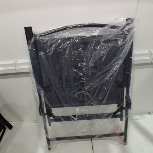 MAINSTAYS PADDED FOLDING CHAIR, LAWN/BEACH CHAIR, 25" X 35.8" - GREY image 6