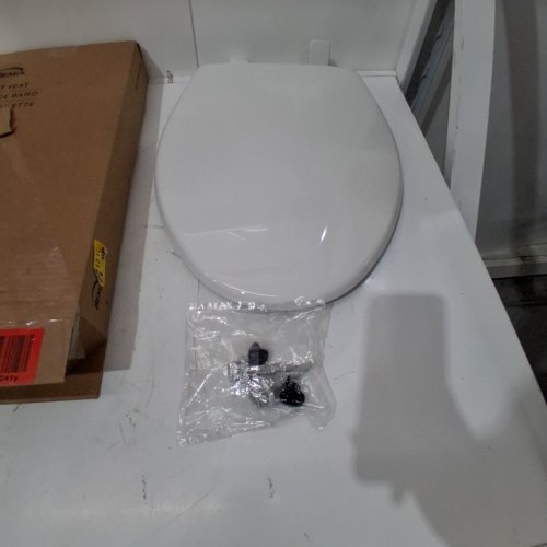 BEMIS SLOW CLOSE EASY CLEAN TOILET SEAT - ELONGATED 18.5" - WHITE (MODEL: 7300SLEC-000) image 2