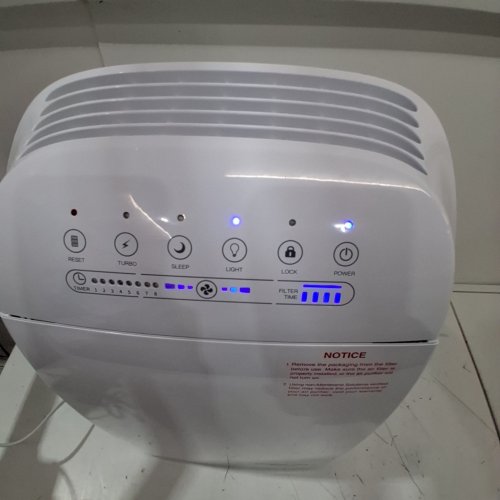 MEMBRANE SOLUTIONS MSA3 AIR PURIFIER FOR LARGE ROOM TRUE HEPA FILTER100% OZONE FREE AIR CLEANER - WHITE (MODEL: MSA3) image 2