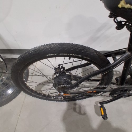 ZDZA ELECTRIC BIKE PEAK MOTOR E-MOUNTAIN EBIKE FOR ADULTS, 7 SPEED - 35KM/H - 36 V - 10.4 AH - 1000W - 26" - BLACK AND ORANGE (MODEL:UL2849) image 5