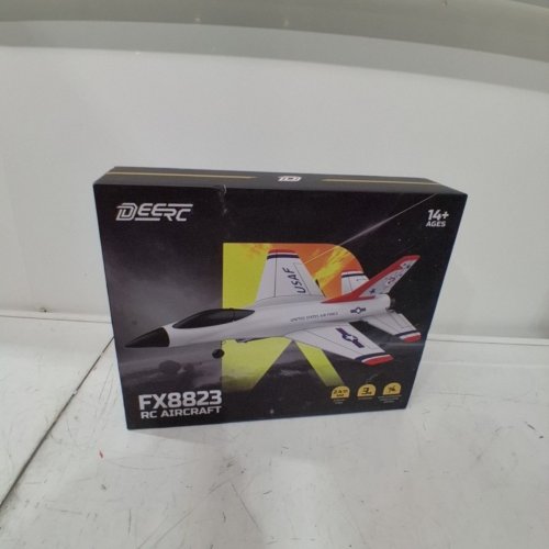 DEERC F16 THUNDERBIRDS RC AIRCRAFT - 2.4 GHZ, 3 CHANNEL - WHITE / RED / BLACK (MODEL: FX8823) image 3
