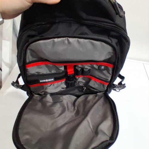 SWISS GEAR SCANSMART LAPTOP BACKPACK - 26L - BLACK (MODEL: SA3760) image 3