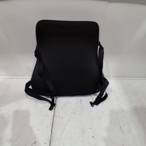 OBUSFORME MEMORY FOAM BACK CUSHION - 16"X13" - BLACK (MODEL: CU-BLKRM-CA) image 2