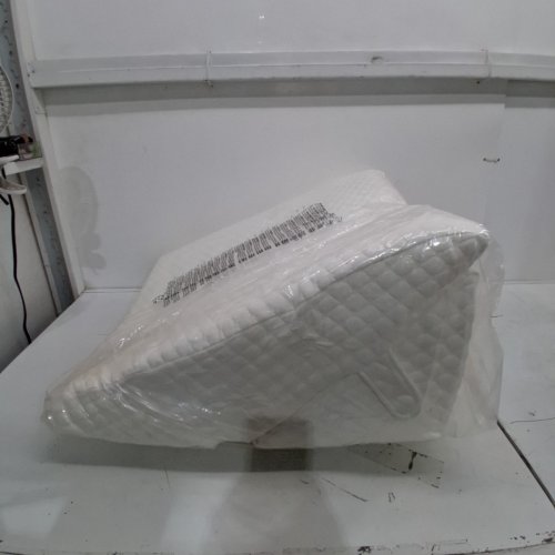 BEKWEIM MEMORY FOAM TRIANGLE REST WEDGE PILLOW - WHITE image 6