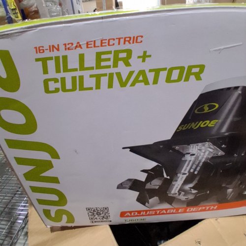SUN JOE CORDED ELECTRIC GARDEN TILLER & CULTIVATOR - 16" - 12AMP - BLACK/WHITE (MODEL:TJ603E) image 5