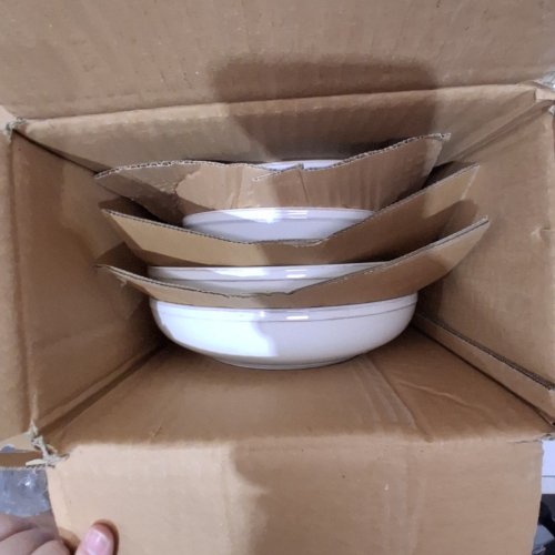 16PC OVER&BACK DINNERWARE SET -ASSORTED SIZE - IVORY (MODEL: 1901777) image 3