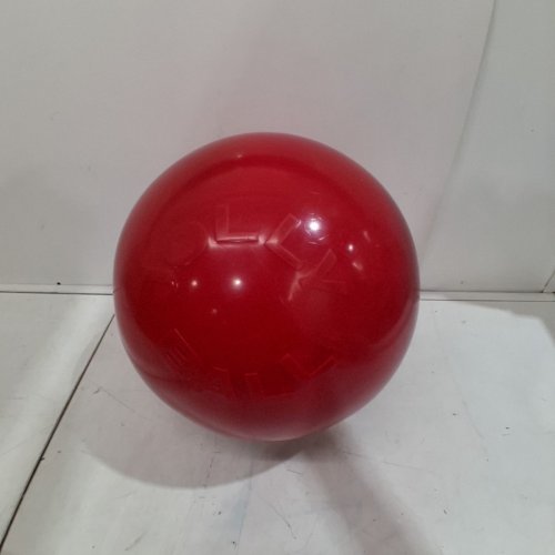JOLLY PETS JOLLY BALL PUSH-N-PLAY DOG BALL TOY - LARGE 14" - RED image 2