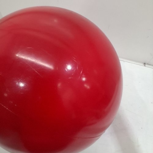 JOLLY PETS JOLLY BALL PUSH-N-PLAY DOG BALL TOY - LARGE 14" - RED image 3