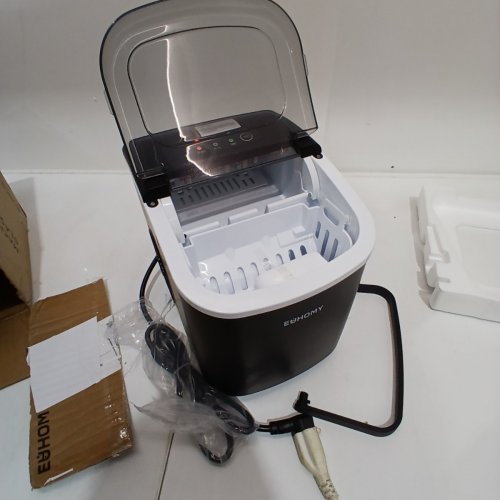 EUHOMY COUNTERTOP ICE MAKER - MAKES 26LBS/DAY - BLACK (MODEL: IM-06D) image 2