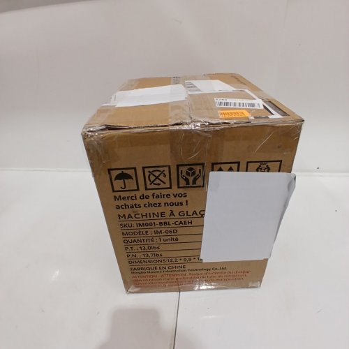 EUHOMY COUNTERTOP ICE MAKER - MAKES 26LBS/DAY - BLACK (MODEL: IM-06D) image 4