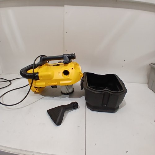 DEWALT CORDED/CORDLESS WET/DRY HEPA VACUUM *TOOL ONLY* - 2GAL - 20V - BLACK/YELLOW (MODEL: DCV581H) image 2