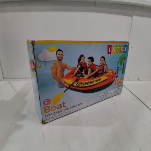 INTEX EXPLORER 300 BOAT SET image 5